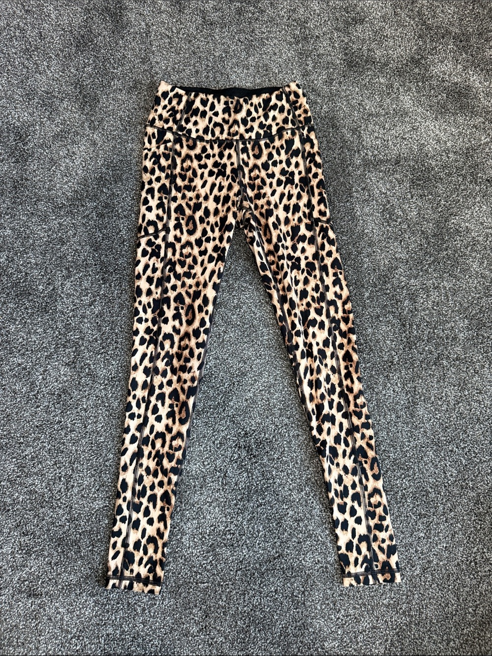 Victoria's Secret Leopard Print Leggings - Double Side Pockets